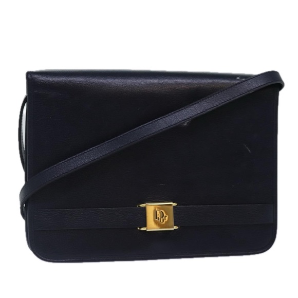 Dior Navy Leather shoulder - Picture 1 of 10